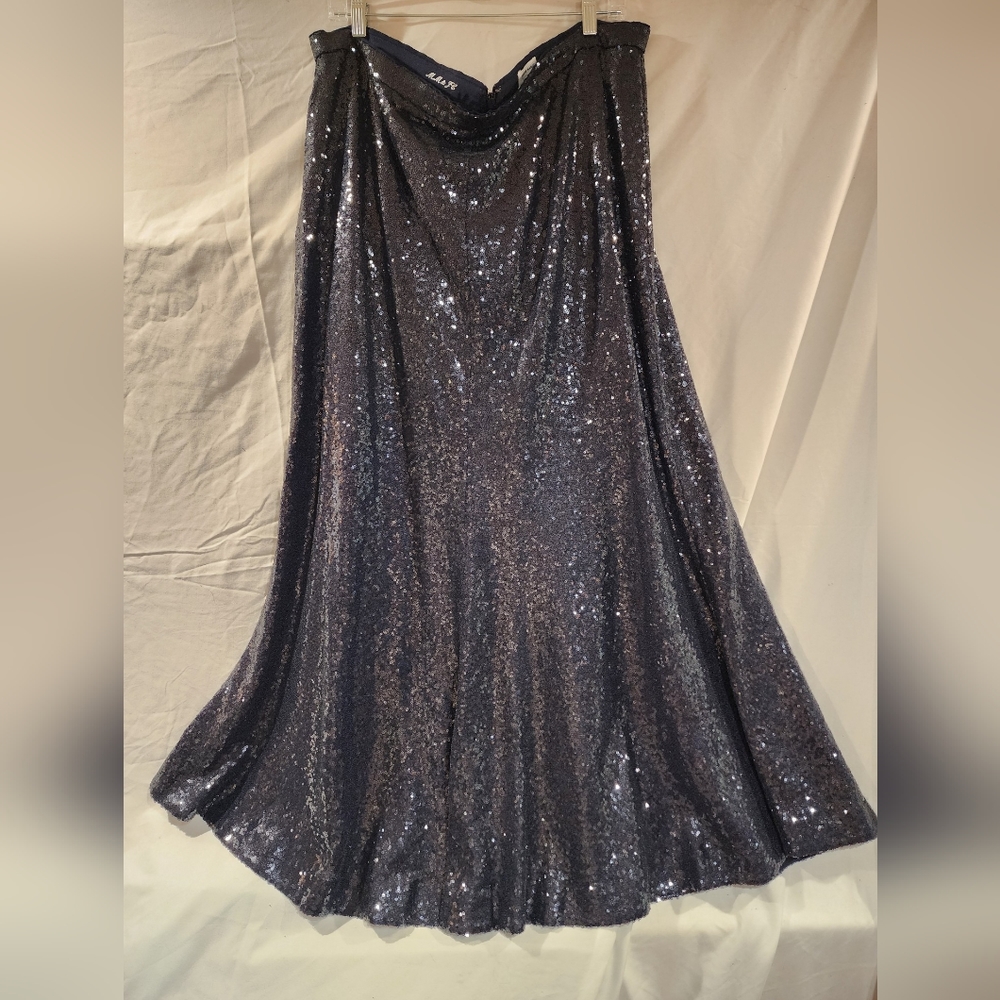 Marie Marot for J. Crew Long Sequin Skirt